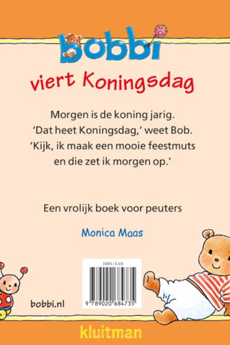 Bobbi viert Koningsdag<br>Boek - zo goed als nieuw