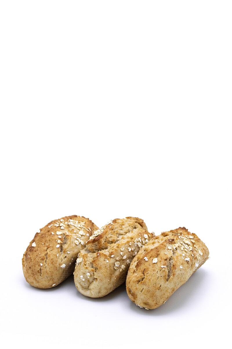 Haverstok (3 stuks)<br> pistolets / stokbrood