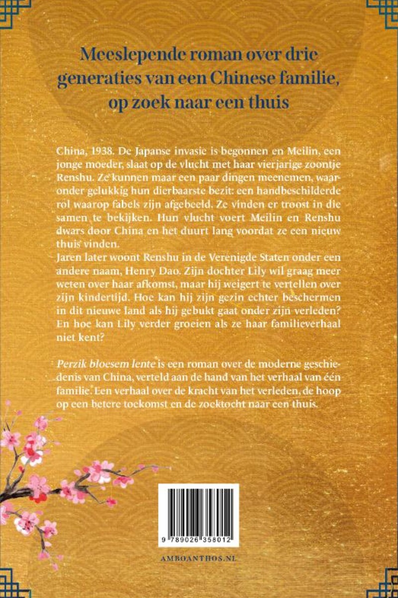 Perzik bloesem lente<br>Boek